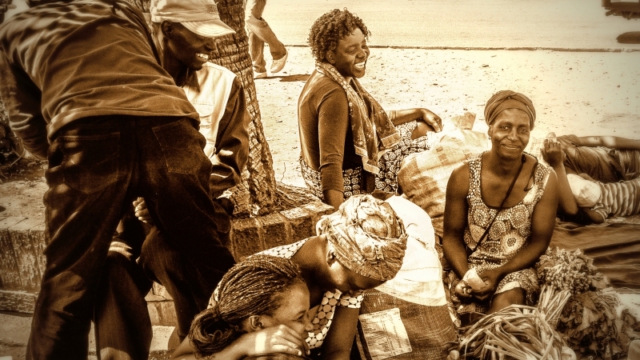 Street vendors, Harare, Zimbabwe