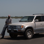 Lamin and that car, The Gambia