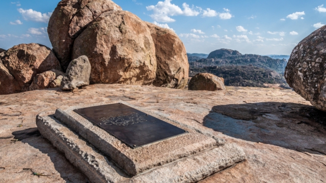 Cecil Rhodes' Tomb, matopos, Zimbabwe