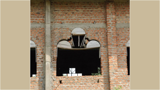 building a church, towards Mbale