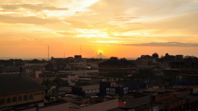 Mbale sunset