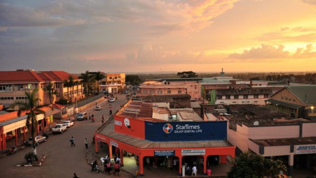 Mbale sunset