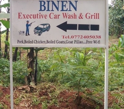 perfect business model: Car wash & grill, Gulu Gulu