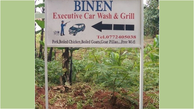 perfect business model: Car wash & grill, Gulu Gulu