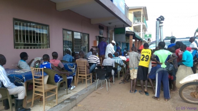 matchday in Gulu - ManCity beat Liverpool big time matchday in Gulu