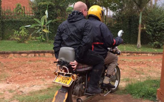 boda boda through Kampala
