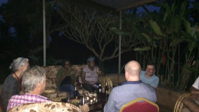 with Susanna, Simon, Stella, Esther, myself, Michael