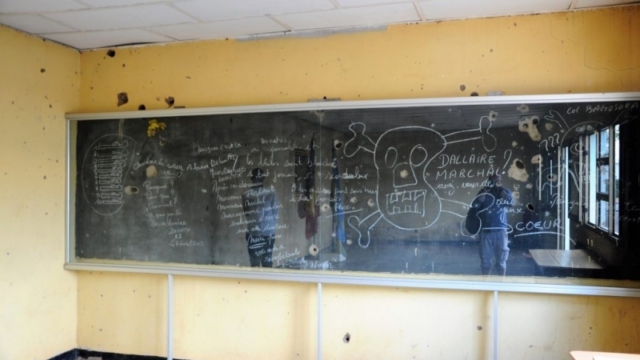 Camp Kigali Belgian memorial