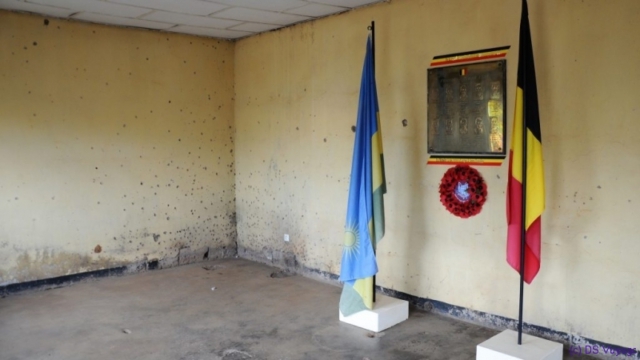 Camp Kigali Belgian memorial