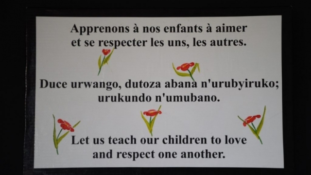 Camp Kigali Belgian memorial