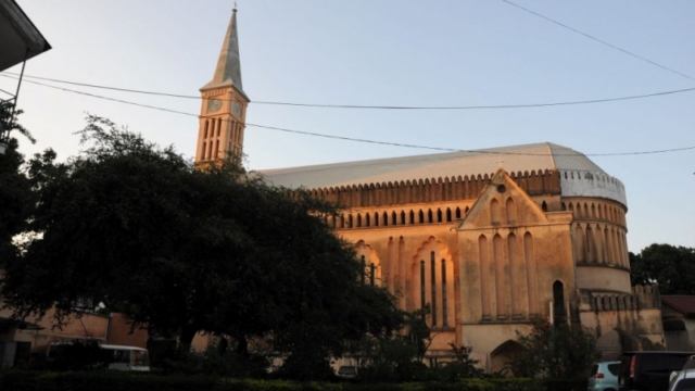 Anglican church, slave market, Stonetown, Zanzibar