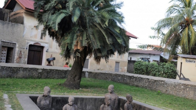 slave monument, slave market, Stonetown, Zanzibar
