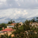 Fort Portal, view of the Rwenzoris