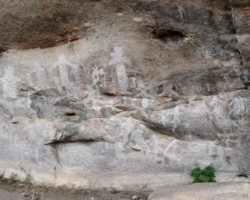 Chentcherere rock art, near Dedza, Malawi