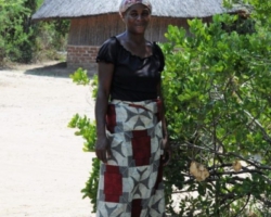 Judith at Safari Camp, Liwonde National Park, Malawi