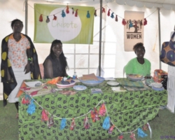 Chibote women project at Zambian Art & Design Show (ZADS), Lusaka