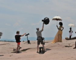 photoshoot with Debbie at Lake Kariba