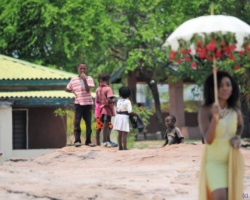 photoshoot with Debbie at Lake Kariba