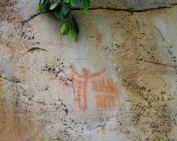 Mwela rock art, near Kasama
