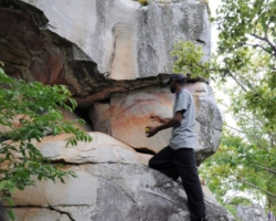 Mwela rock art, near Kasama