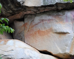 Mwela rock art, near Kasama