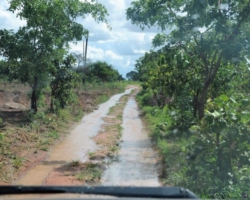 rainy season, near Kasama