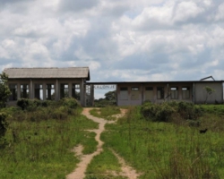 Tanzara railway line station
