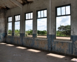 Tanzara railway line station