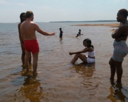 photoshoot with Debbie, Thomas and Mario at Lake Kariba