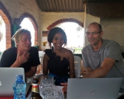 photoshoot with Debbie, Thomas and Mario at Lake Kariba