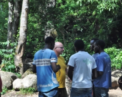 serious negotiations with would-be guides and car wardens