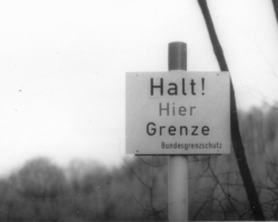 on the other side (west)