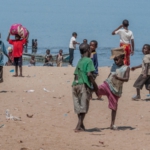 Violence in Africa is rampant ;-) - Nkopola beach, Lake Malawi