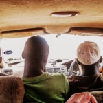 9 in one car - 2 hrs to Mfuwe, South Luangwa, Zambia