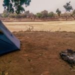 My tent at Croc Valley Camp, South Luangwa, Zambia