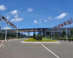 President Walmont at Umodzi Park